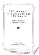 Dizionario etimologico italiano