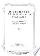 Dizionario etimologico italiano