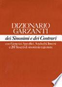 Dizionario Garzanti dei sinonimi e dei contrari