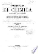 *Dizionario generale di chimica