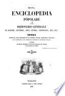 *Dizionario generale di scienze, lettere, arti, storia, geografia ...