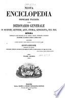 *Dizionario generale di scienze, lettere, arti, storia, geografia ...
