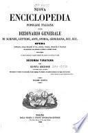 *Dizionario generale di scienze, lettere, arti, storia, geografia ...