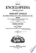 *Dizionario generale di scienze, lettere, arti, storia, geografia ...