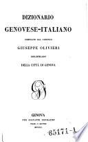 Dizionario genovese-italiano