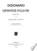 Dizionario genovese-italiano