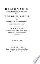 Dizionario geografica-ragionato del Regno di Napoli