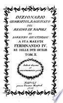 Dizionario geografica-ragionato del Regno di Napoli