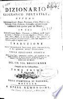 Dizionario geografico portatile