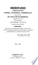 Dizionario geografico-storico-statistico-commerciale degli stati del Redi Sardegna (etc.)