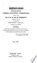 Dizionario geografico-storico-statistico-commerciale degli stati del Redi Sardegna (etc.)