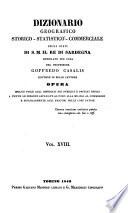 Dizionario geografico-storico-statistico-commerciale degli stati del Redi Sardegna (etc.)