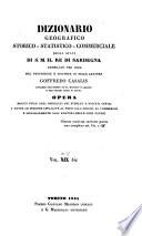 Dizionario geografico-storico-statistico-commerciale degli stati del Redi Sardegna (etc.)