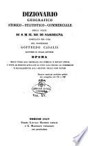 Dizionario geografico storico-statistico-commerciale degli Stati di S. M. il Re di Sardegna