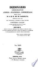 Dizionario geografico storico-statistico-commerciale degli Stati di S. M. il Re di Sardegna