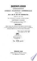 Dizionario geografico storico-statistico-commerciale degli Stati di S. M. il Re di Sardegna