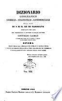Dizionario geografico storico-statistico-commerciale degli Stati di S. M. il Re di Sardegna