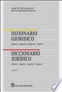 Dizionario giuridico = Diccionario juridico