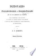 Dizionario Italiano-Inglese e Inglese-Italiano ad uso di ambedue le nazioni...