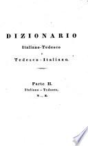 Dizionario italiano-tedesco e tedesco-italiano