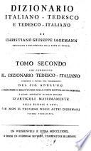 Dizionario Italiano-Tedesco E Tedesco-Italiano
