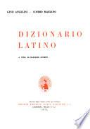 Dizionario latino