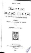 Dizionario milanese-italiano col repertorio italiano-milanese