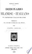 Dizionario milanese-italiano, col repertorio italiano-milanese
