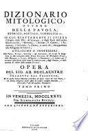 Dizionario mitologico