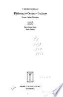 Dizionario Oromo-Italiano