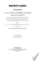 Dizionario pittoresco di ogni mitologia d' antichita d' iconologia e delle favole del medio evo