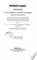 Dizionario pittoresco di ogni mitologia d'antichita d'iconologia e delle favole del Medio Evo necessario ad ogni studioso ed artista, per la intelligenza de' poeti e delle opere di belle arti; per conoscere l'origine ed il cu
