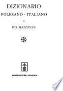 Dizionario polesano-italiano ...