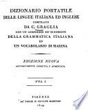 Dizionario portatile della lingue Italiana ed Inglese