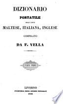 Dizionario portatile delle lingue maltese, italiana, inglese