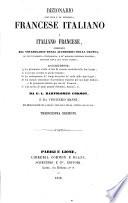 Dizionario portatile e di pronunzia, francese italiano e italiano francese