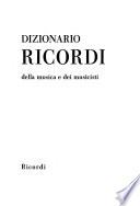 Dizionario Ricordi della musica e dei musicisti