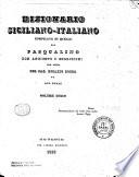 Dizionario siciliano