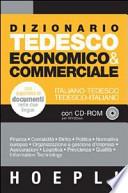 Dizionario tedesco economico & commerciale