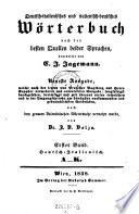 Dizionario tedesco-italiano e italiano-tedesco compilato sui migliori vocabularii ...