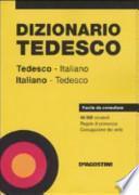 Dizionario tedesco. Tedesco-italiano, italiano-tedesco