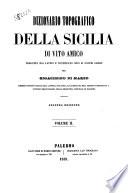 Dizionario topografico della Sicilia di Vito Amico