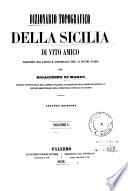 Dizionario topografico della Sicilia