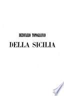 Dizionario topografico della Sicilia