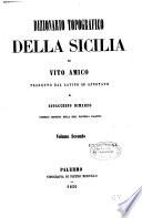 Dizionario topografico della Sicilia