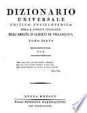 Dizionario universale critico, enciclopedico della lingua italiana. [Edited by F. Federighi.]