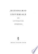 Dizionario universale della letteratura contemporanea: E-K