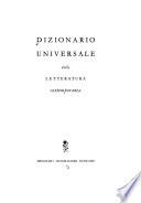 Dizionario universale della letteratura contemporanea
