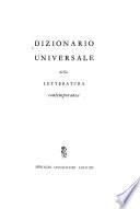 Dizionario universale della letteratura contemporanea: R-Z