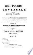 Dizionario universale della lingua, Italiana